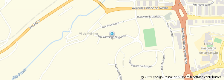 Mapa de Rua Carmindo Nogueira