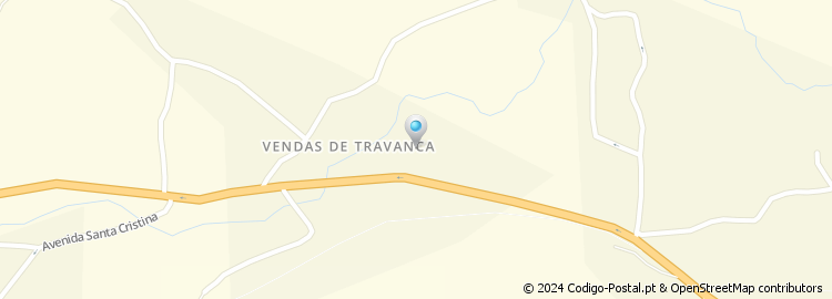 Mapa de Vendas de Travanca